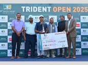 Manu Gandas wins Trident Open 2025 title in three-player playoff [ FULL VIEW ]