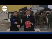 Ukraine, France ink deal for jets and missile defenses, Elysee Palace announces
