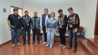 Motociclistas entregan 70 mil pesos al DIF de Tangancícuaro para apoyar a personas vulnerables