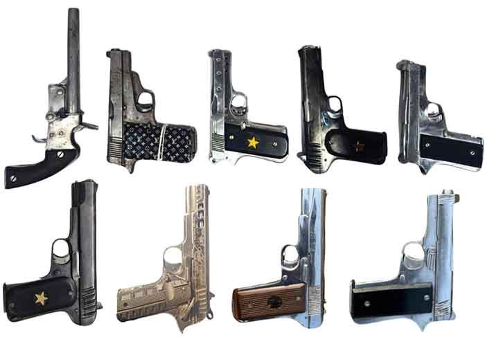 Punjab Police Arrest Three Including Key Member of Jagga Fukiwal Extortion Gang From Kapurthala; Nine Pistols Recovered