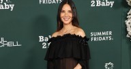 Olivia Munn Wows Fans in Sheer Black Dress