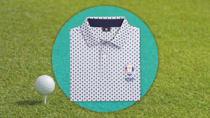 Score this FootJoy Ryder Cup polo at 50% off this holiday season