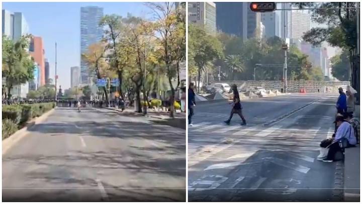 ¿Cómo va la marcha de la Generación Z?: Reportan poca afluencia tras convocatoria en redes