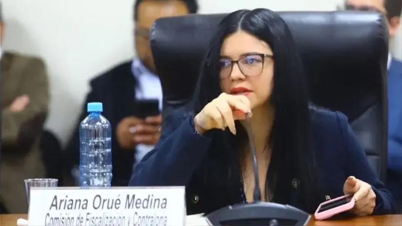 Comisión de Ética aprueba denuncia de oficio contra congresista Ariana Orué por presunta inconducta