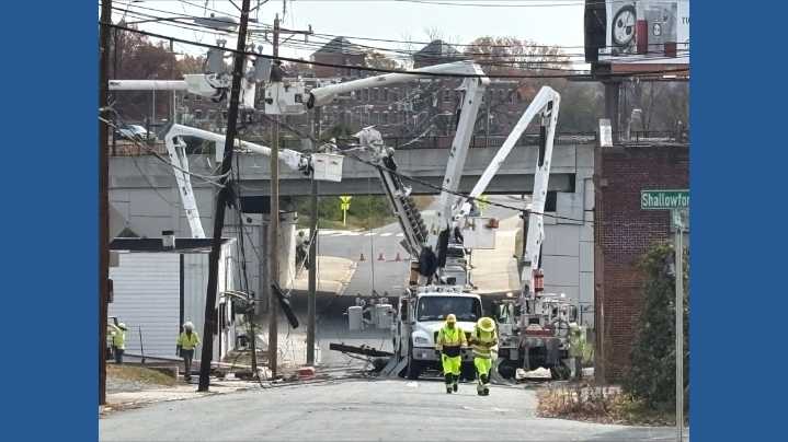 Road Closure: A portion of Brookstown Avenue is closed