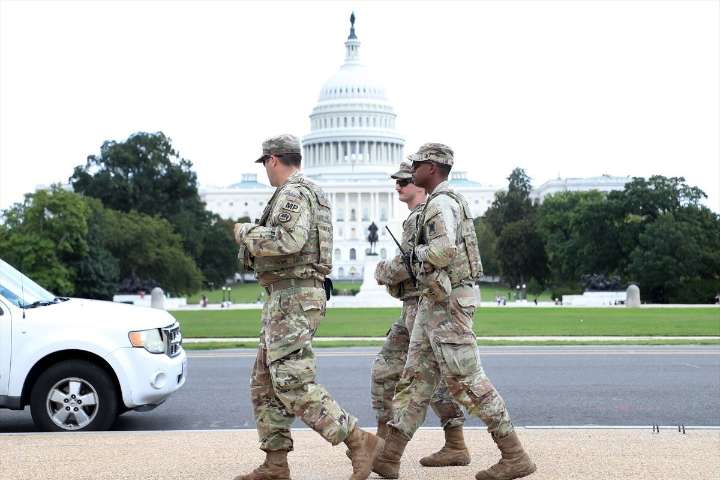 Disparan contra dos agentes de la Guardia Nacional en un tiroteo cerca de la Casa Blanca