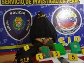 SIP aprehendió a mujer con tres panelas de marihuana en el Hospital de Cagua