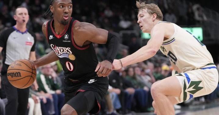 Maxey scores career-high 54 points as 76ers outlast Bucks 123