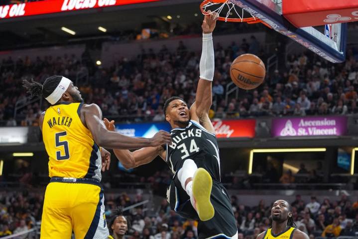 Antetokounmpo hits buzzer-beater to send Bucks past Pacers 117-115 in Turner’s Indy return – Winnipeg Free Press