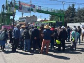 Bloquean la México Cuernavaca y desatan el caos al sur de CDMX