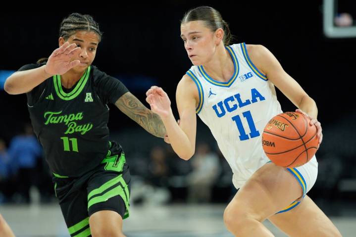 No. 3 UCLA women’s basketball wallops South Florida