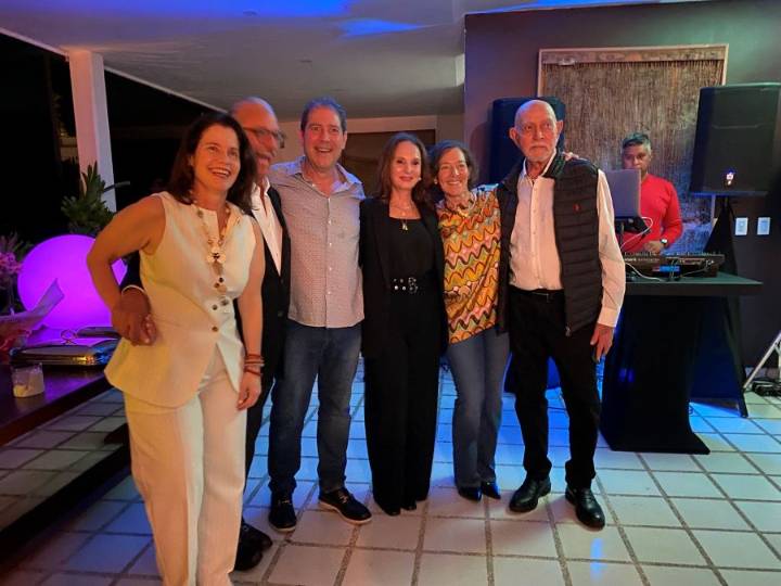 Moisés Kaswan reunió a sus amigos por su cumpleaños