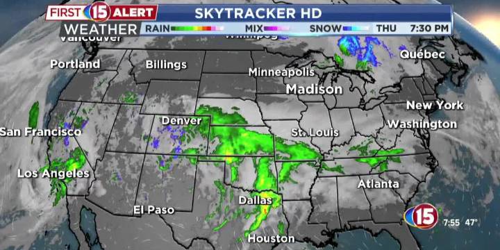 8 p.m.- Thursday extended First Alert Weather forecast