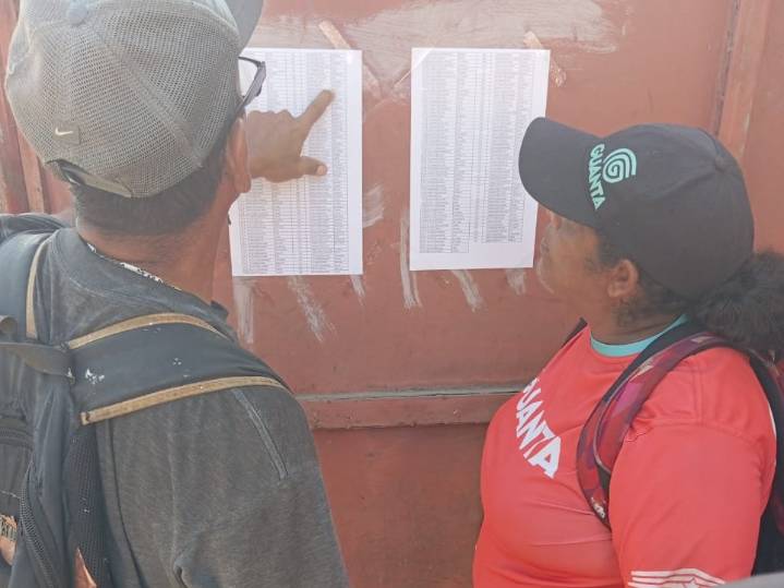 Sindicato de Trabajadores de la Alcaldía de Guanta llevó a cabo su proceso electoral