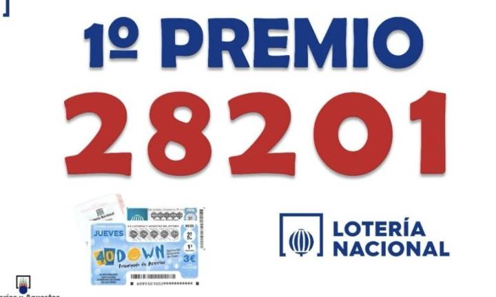 El primer premio de la Lotería Nacional cae en Lorca