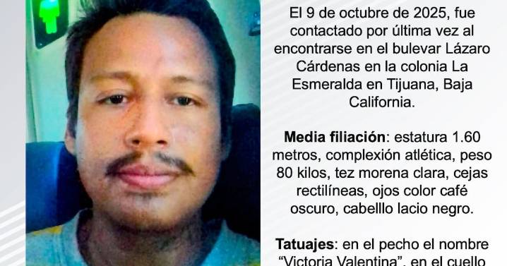Se busca a Yohem Alejandro Almeida Olan de 34 años de edad