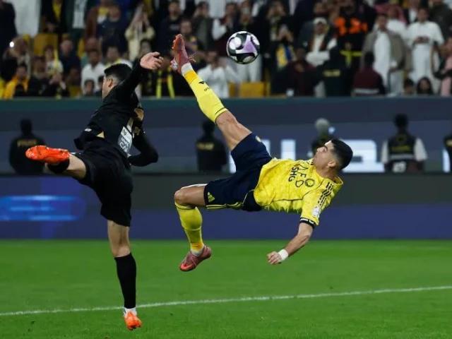 Cristiano Ronaldo scores superb bicycle kick in Al Nassr win