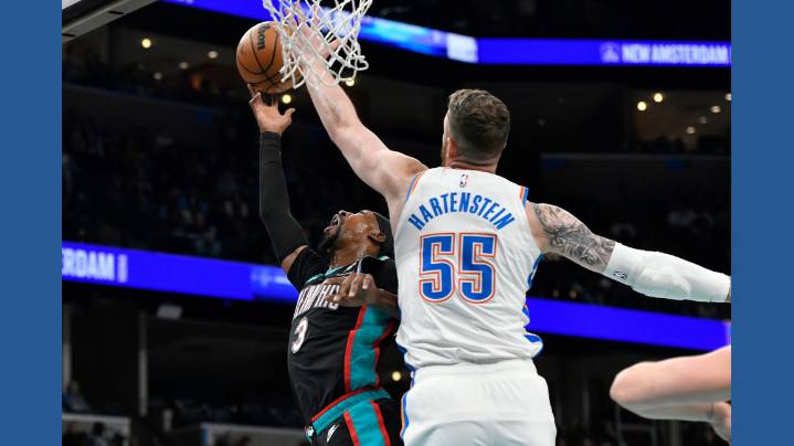 Gilgeous-Alexander scores 35 as Thunder rally in the 2nd half and beat Grizzlies 114