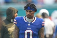 Bills receiver Keon Coleman's on-field struggles lead to him being inactive against Buccaneers