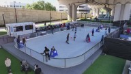 Ice skating in the Sunshine state: rink opens under Fuller Warren Bridge