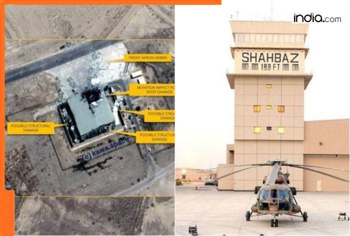 Operation Sindoor: Pakistan's lies EXPOSED! Satellite imagery reveals massive destruction at Jacobabad Air Base, PAF base houses...