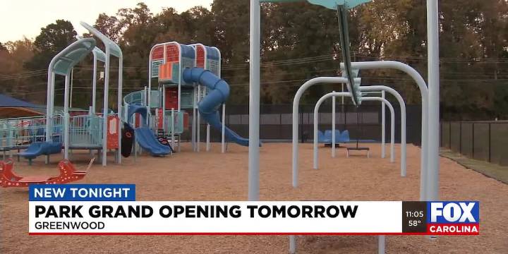 Park in Greenwood to have grand opening Thursday