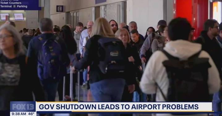 Government Shutdown brings Airport delays and safety concerns