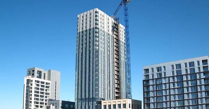New 31-storey Lighthaus Tower completed on Liverpool waterfront