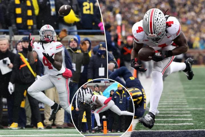 Ohio State Jeremiah Smith controversial touchdown against Michigan leads to social media outcry