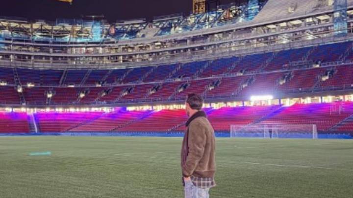 “Volví a un lugar que extraño con el alma”: Messi visitó el Camp Nou