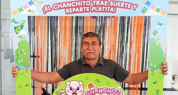 Estibador ganó los 30 mil soles del ‘Chanchito Regalón’ de Trome