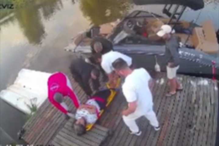 Habló el esposo de la mujer baleada en una lancha y reclamó hallar al culpable