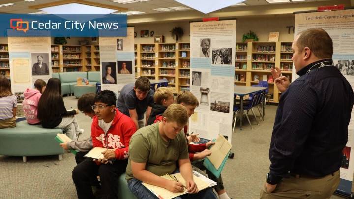 'Declaration 1776' traveling exhibit comes to Canyon View Middle School in Cedar City