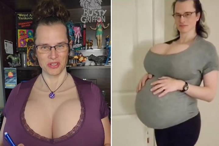 Baltimore high school teacher under fire for kink-posting in fake pregnancy belly, massive boobs
