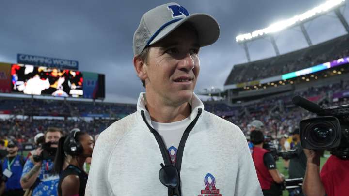Patriots Nemesis Eli Manning Reacts To Fake College Coaching Rumors