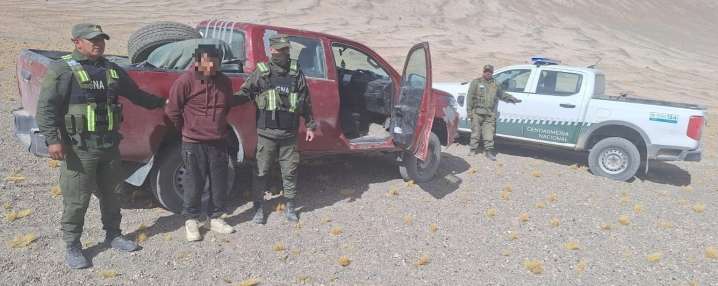 Transportaban más de 360 kilos de marihuana a 3.775 metros de altura sobre el nivel del mar