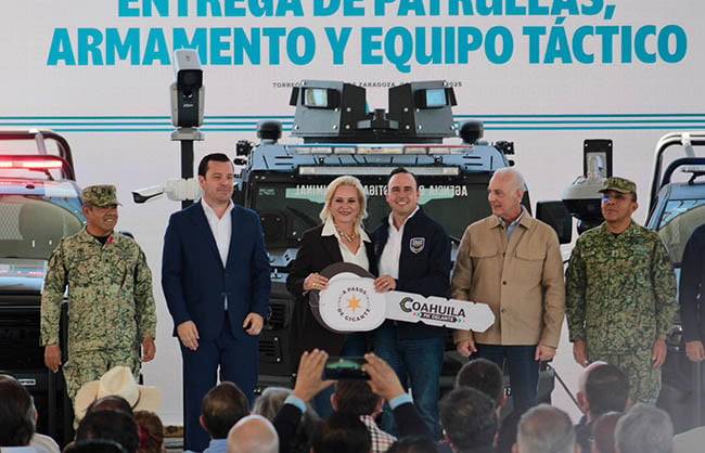 Recibe Múzquiz patrulla equipada