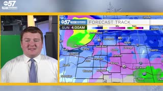 Heavy snow rest of the night, but when does it end?