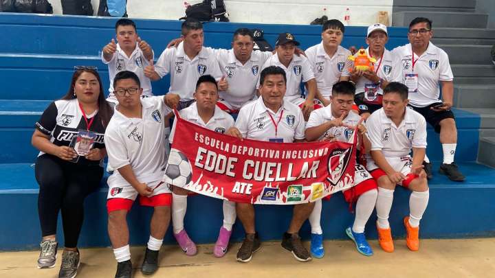 Edde Cuéllar se consagra subcampeón en Sudamericana de Futsal Down