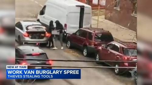 Chicago crime: Police warn of thieves stealing tools from work vans in North Center, Ravenswood, Wrigleyville, Lakeview, Uptown