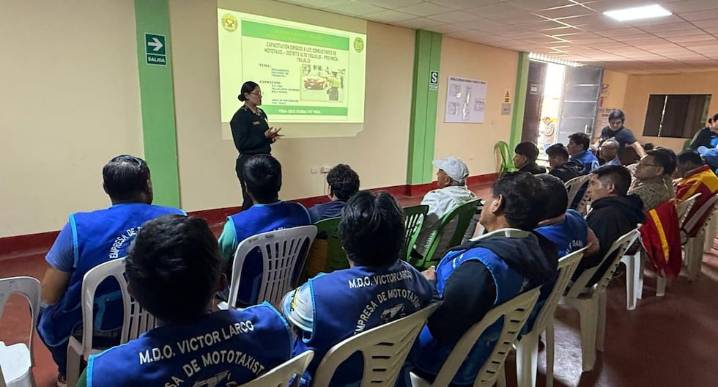 Trujillo: Capacitan a más de 50 mototaxistas en formalización