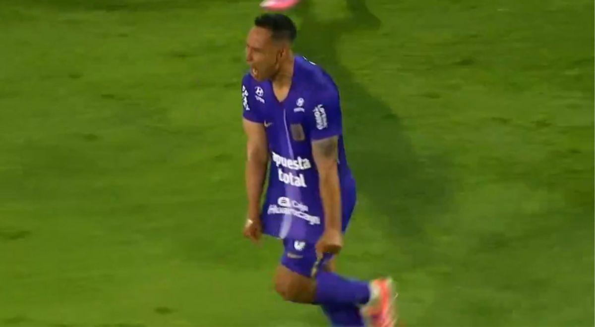 Renzo Garcés anotó en los minutos finales el empate de Alianza ante Melgar