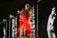 J Balvin presenta su auto Rayo en el Flow Fest