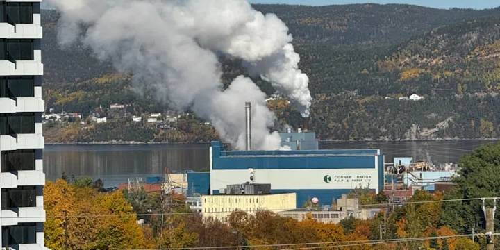 Corner Brook Pulp and Paper Remains on Shutdown Awaiting Higher Water Levels