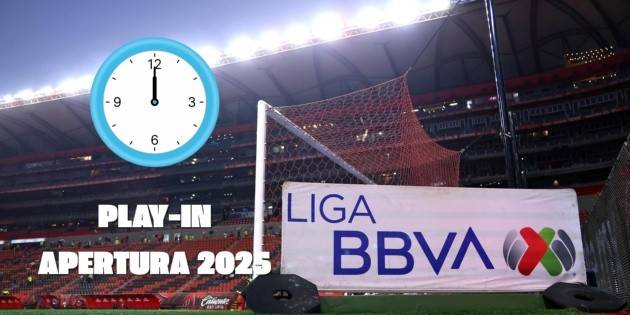 Listos, los horarios del Play-In del Apertura 2025