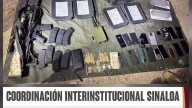 Ejército Mexicano libera a 20 personas, asegura armas y drogas en Culiacán