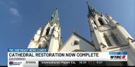 ‘It feels wonderful’: Cathedral Basilica of St. John the Baptist unveils renovated spires, bells toll once again