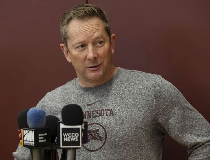 Coach Niko Medved reflects on ‘pretty cool’ debut with Gophers