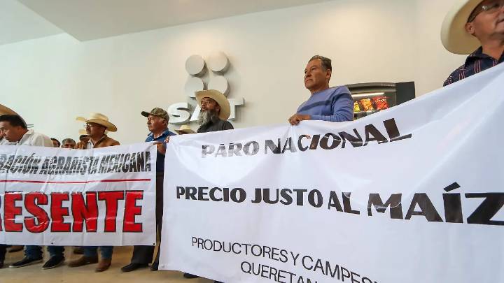 Campesinos de Querétaro cancelan participación en paro nacional para este lunes