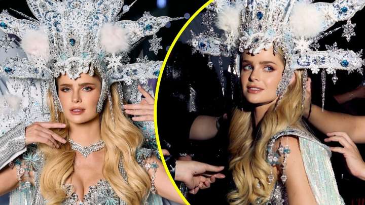 Inna Moll lució en Miss Universo traje típico inspirado en Torres del Paine y recordó tragedia: "Envío mis condolencias"